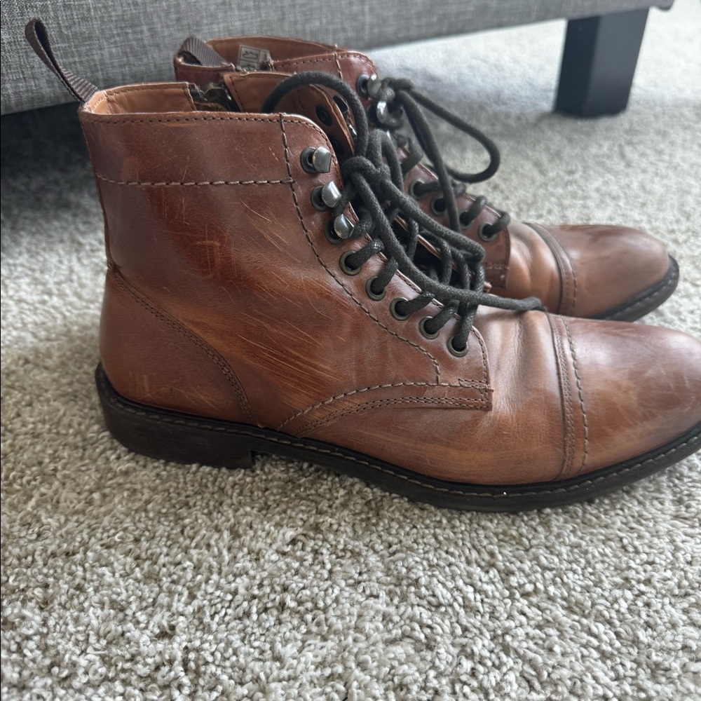 MENS LEATHER BOOTS